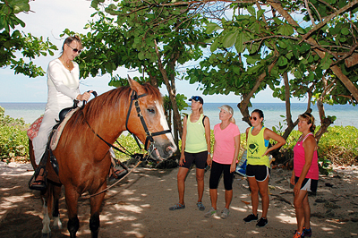 cayman horseback riding check in at pampered ponies